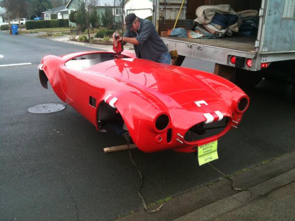 Factory 5 MK4 on delivery day, 2/10/2012