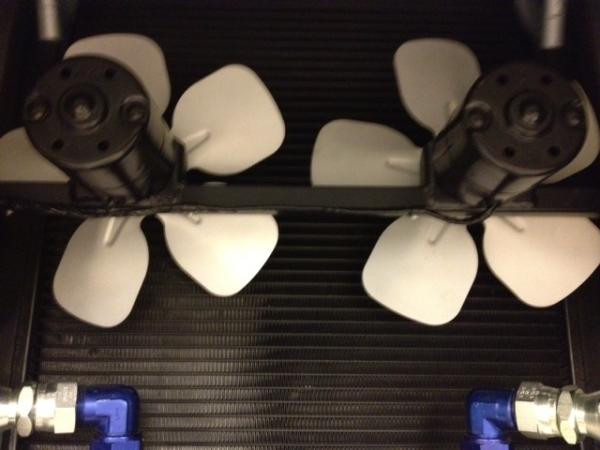 12 AN OIL COOLER FITTINGS