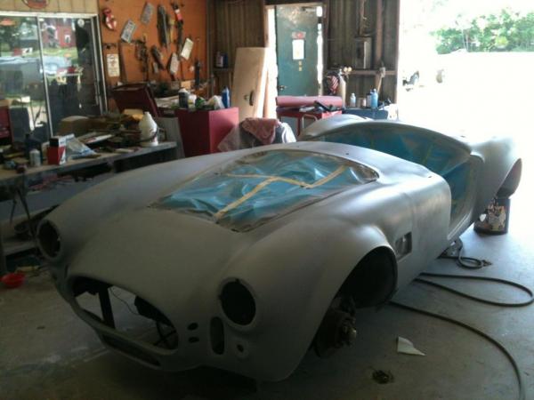 Body work done and ready for paint.
