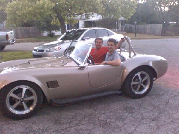 Taking my Dad for a ride.