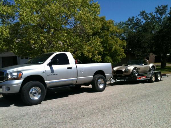 Loaded and ready for the trip to Muscle Shoals.