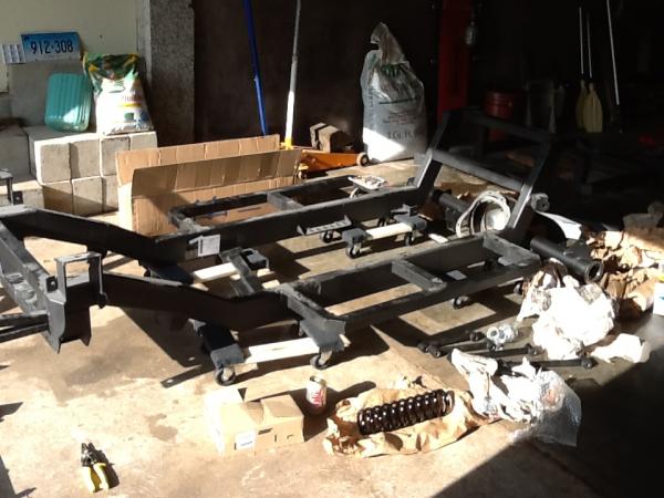 "Quick Start" unloaded and in the garage