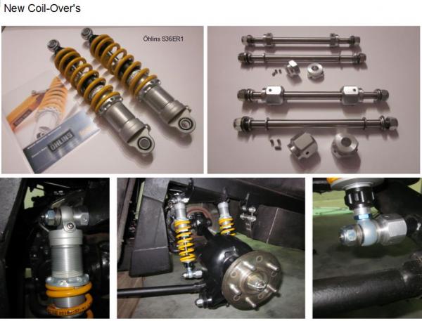 New rear Coil Overs