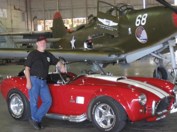 At the Confederate Airforce Hanger