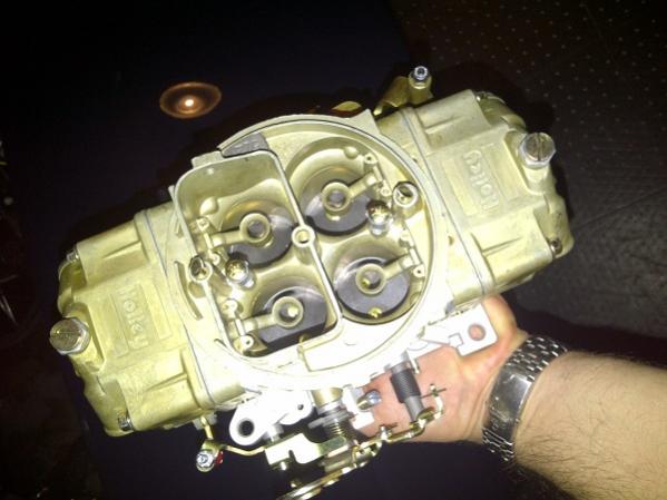 The single best modification ever.  I had this 850 double pumper blueprinted to the specs of the engine.  Totally changed the character of the vehicle.  If any of you need carb help and live near San Diego, I have the guy for you.  Send me a PM.