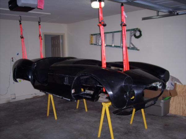 Just unloaded in the garage