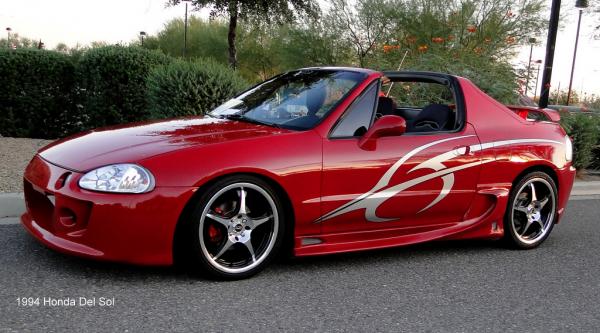 Built this Honda del Sol for my son's car