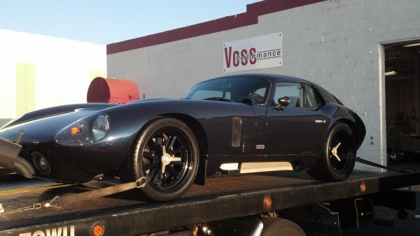 Arriving at the shop.