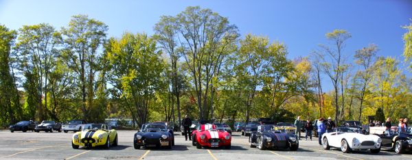 It truely was a sight to see. It was like a rolling car show.