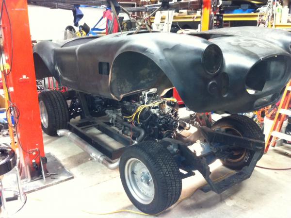 I'm trying to build this with the idea that I can easily take the body off with my lift for maintenance and upgrades.