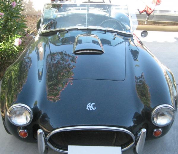 Front closeup, love that AC badging.  It will be getting a couple of Lucas fog lamps in the opening