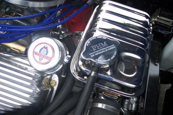 Custom Billet Radiator Cap I made and Custom Oil breather
