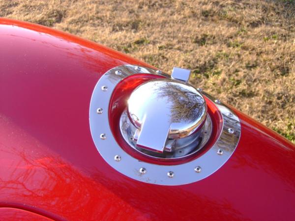 Stainless Gas Filler Trim Ring