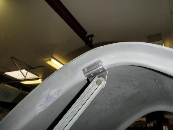 Upper trunk stay bracket works nicely (2014)