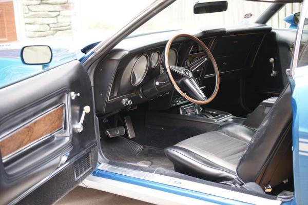 The interior is all original