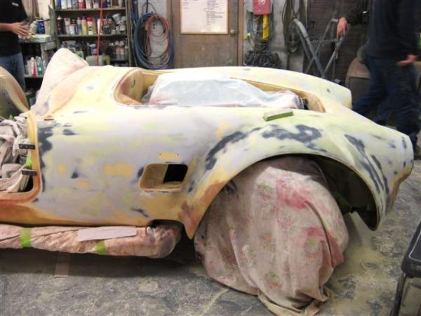 Stripping......Vern's work away