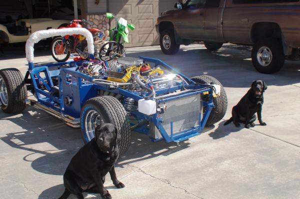 Had to strip the frame, sandblast it and repaint it!  Vern's paint job washed away with lacquer thinner!