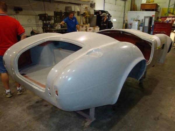 Kevlar Cobra Body still at Shell Valley, rear view