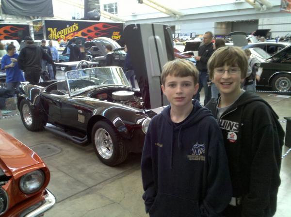 boys at world of wheels