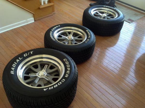 Picked up a beautiful set of wheels and tire.