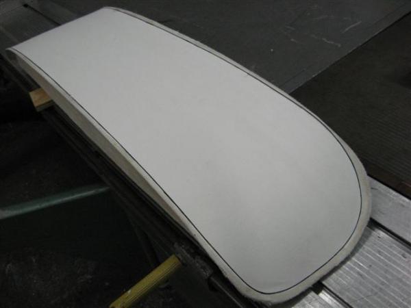 Made a mold of the rear glass window. Just in case I have to have one made in the future.  Bought the last one from Ron Butler. And yes I cracked the glass when installing it. I was so bummed!