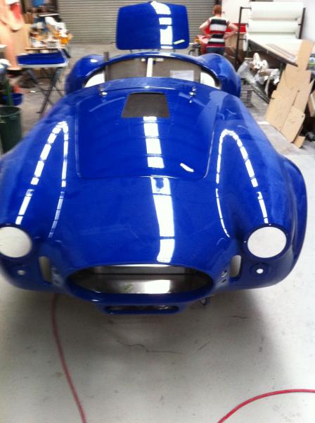 Body after it came out of the mold and before being polished.