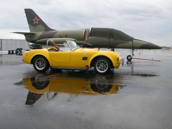 Courtland Air Base Car Show 6-14-09 
Dwight's Cobra