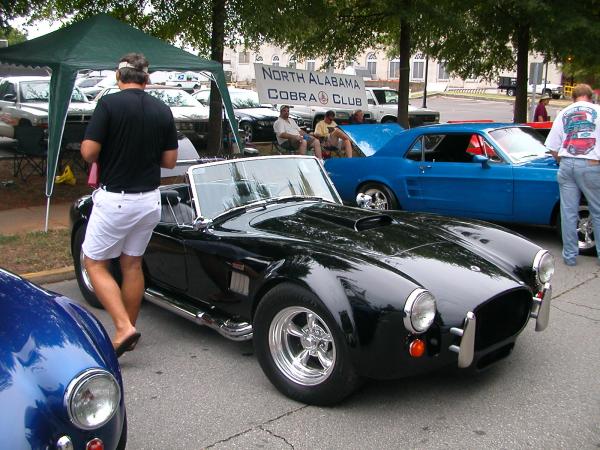 David Wheeler's black Cobra