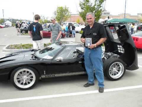 Keith's Gt 40 a winner at the Vets With Vettes Car Show
