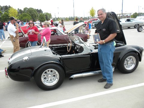 Keith's Cobra a winner at the Vets With Vettes Car Show