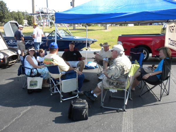 members of the NACC at the Family Ford All Ford Show