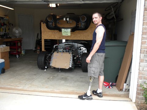 Jerry Adams with his FFR