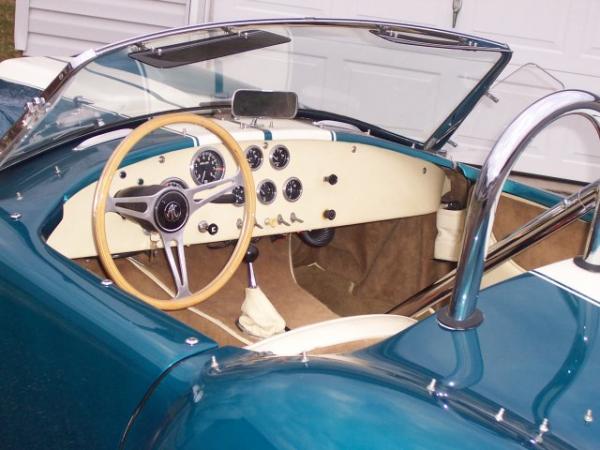 My Old Unique 289FIA Cobra cockpit