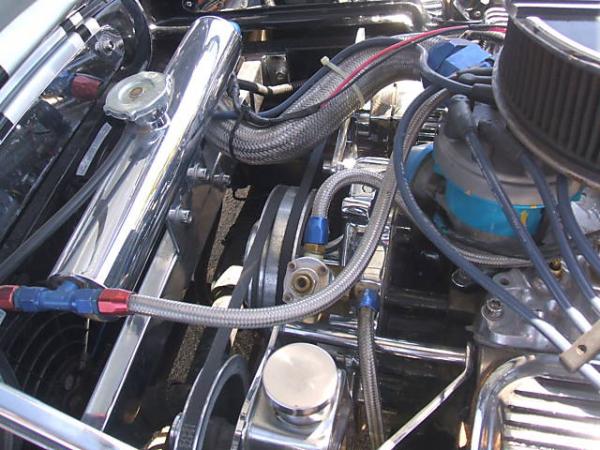 Front of motor