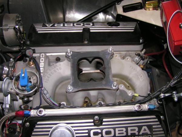 Pulled off the Holley Carb