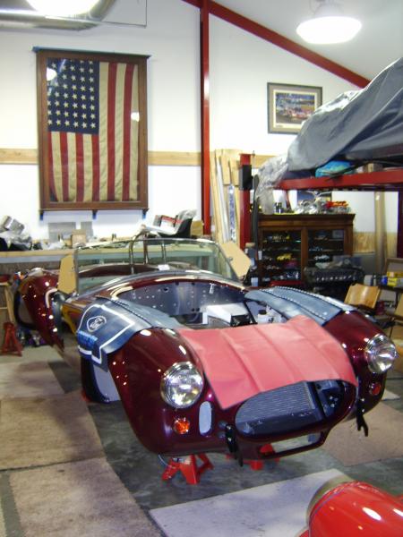 Jon's ERA427SC in the "shed."