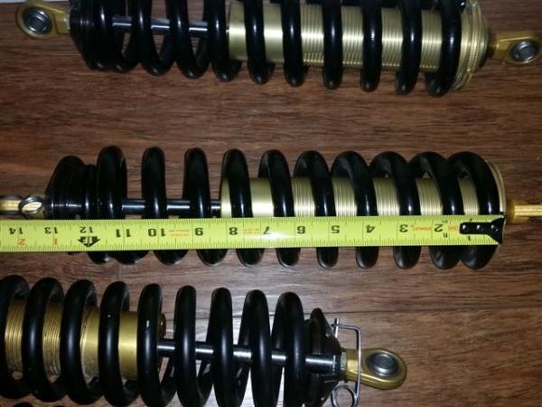 4bob700lbsfront   12" inch 700lb front springs.  Not correct for a 427 Cobra.  No wonder looks like gasser!