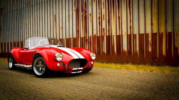 520HP BDR Rosso red with white stripes