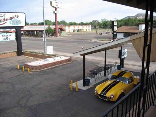 5641 Rt 66 at Tucumcari 4-26-15 (at the Roadrunner Motel on Route 66)