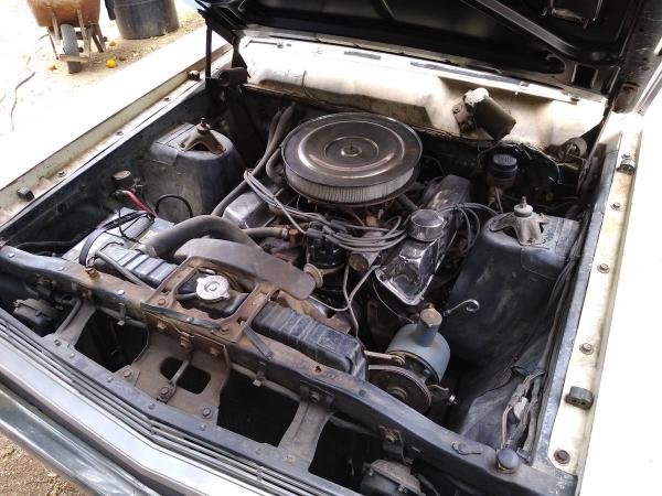 Engine bay untouched Fairlane