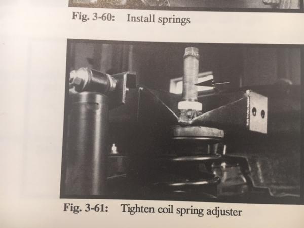 CR 1 Spring adjuster & shock