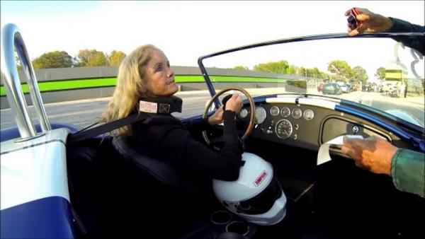 Wife after a run at the 1/4 mile.