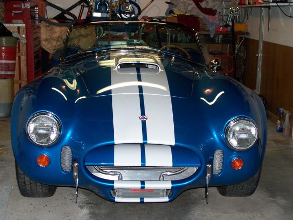front, just painted viper bright blue
