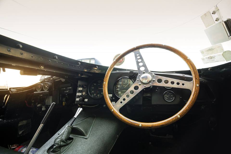 z Jag D Type dash