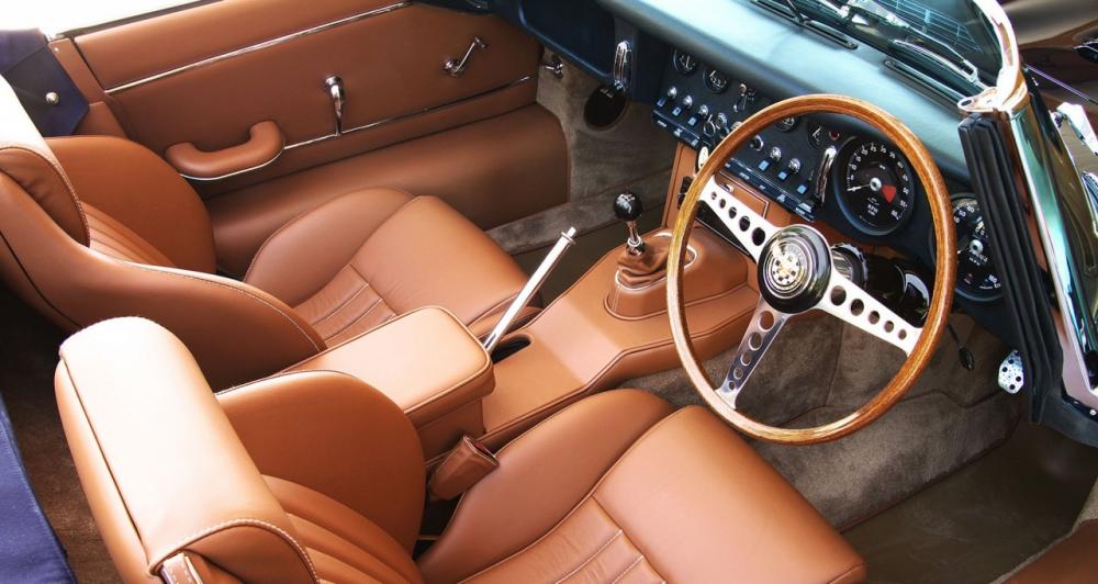 z Jag E Type Eagle interior