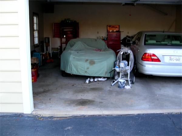 The day I picked up the Cobra. It had sat unstarted for 18 years.