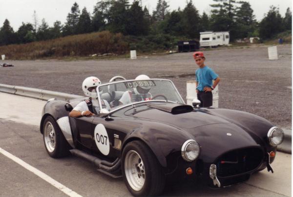 Shannonville94, Sons, Ken Jr at the wheel and Stephen as passenger