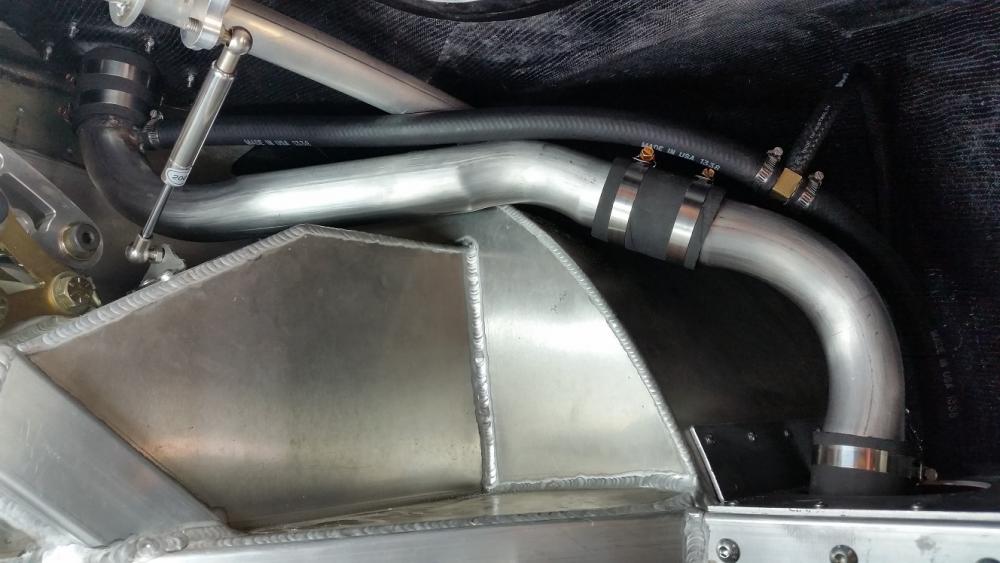 Fuel tank inlet pipe plumbing s