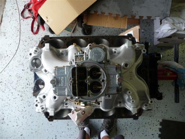 750 Holley - Top view