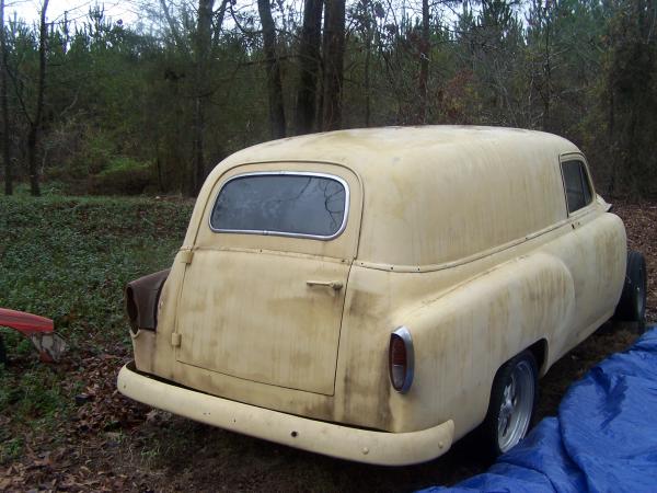Big Bird... '54 Sedan Delivery Another keeper! Just call us Burt and Ernie.